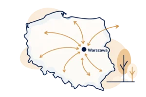 mapa Polski